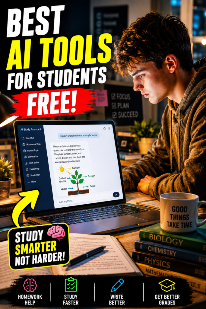 best AI tools for students free
