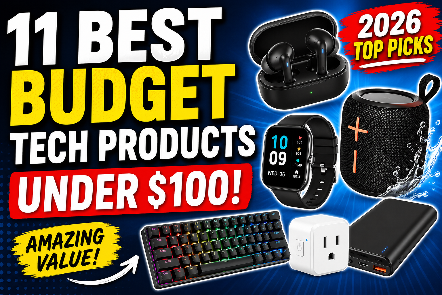 best budget tech products