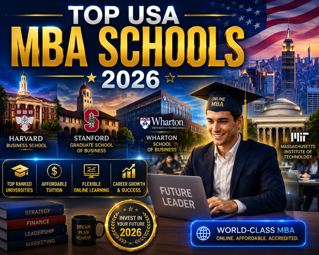 online MBA programs USA