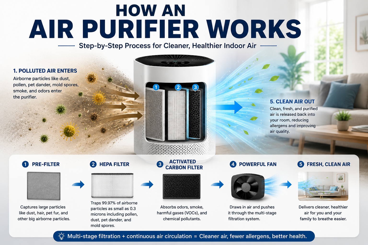 Best Air Purifier for Allergies 2026