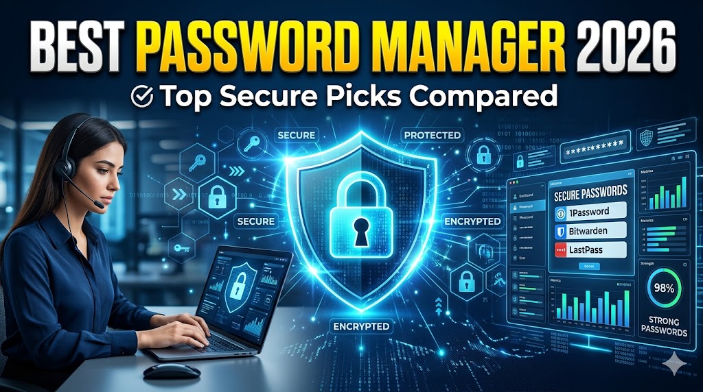 Best Password Manager 2026 comparing top secure password managers for online security and privacy