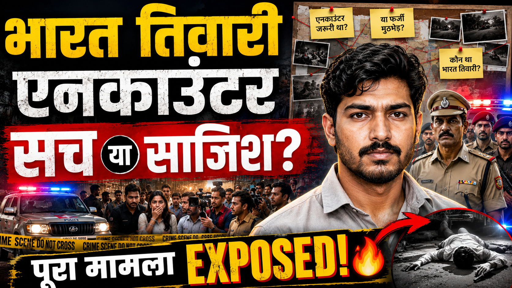 भारत तिवारी एनकाउंटर