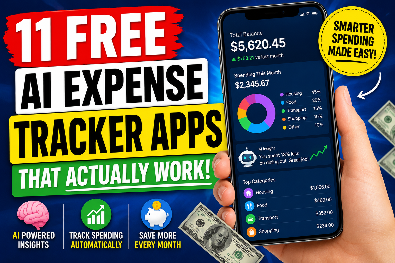 Free AI Expense Tracker Apps